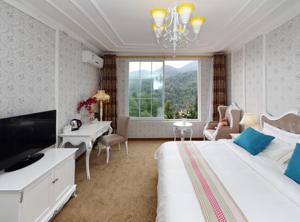 Panshan Tingquan Tuwo Holiday Resort Leshan Rom bilde
