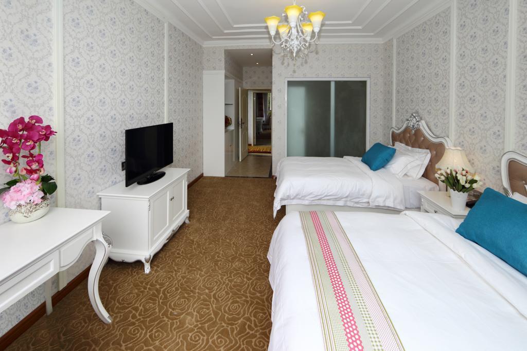Panshan Tingquan Tuwo Holiday Resort Leshan Rom bilde