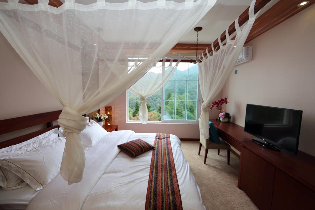 Panshan Tingquan Tuwo Holiday Resort Leshan Rom bilde