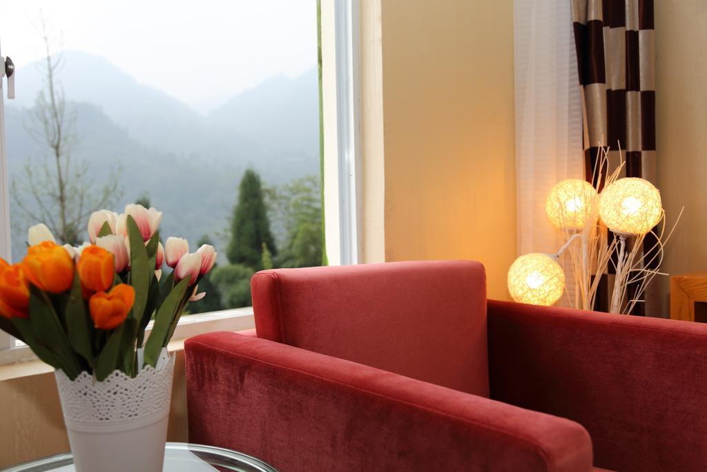 Panshan Tingquan Tuwo Holiday Resort Leshan Rom bilde