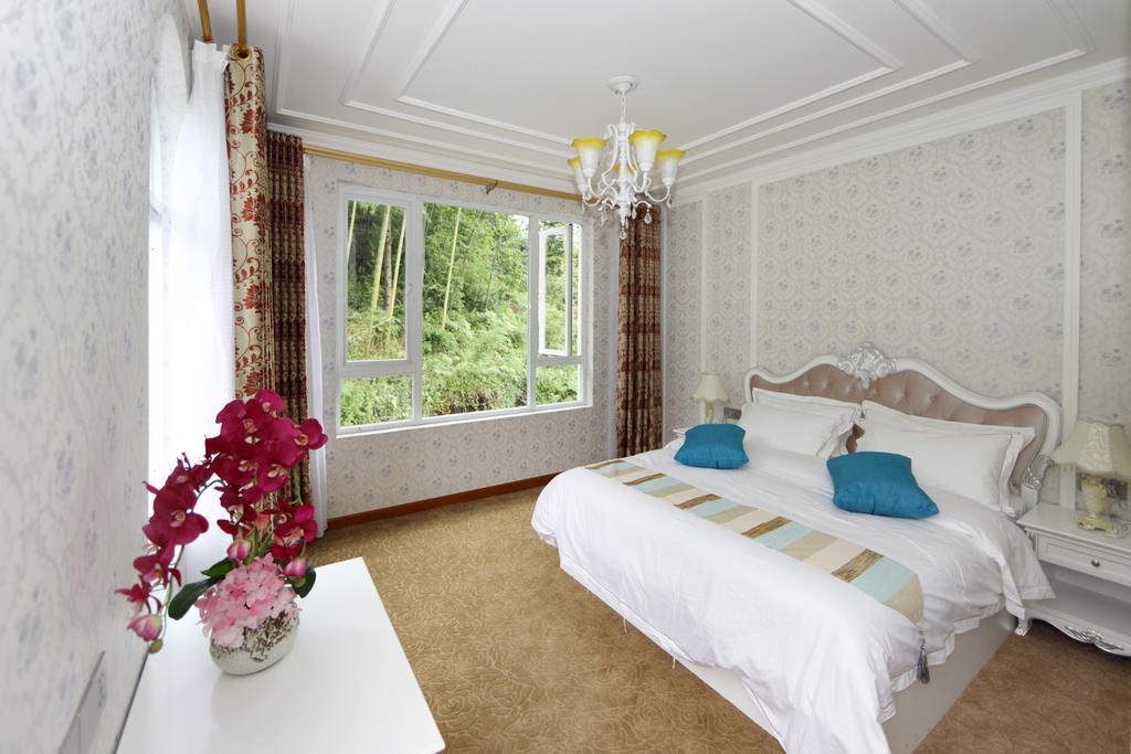 Panshan Tingquan Tuwo Holiday Resort Leshan Rom bilde