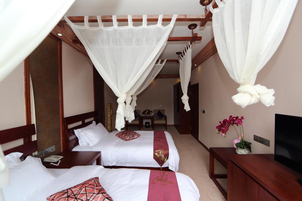 Panshan Tingquan Tuwo Holiday Resort Leshan Rom bilde
