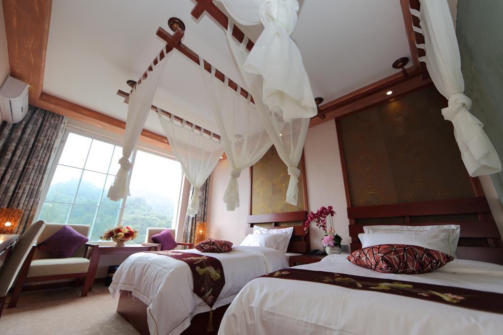 Panshan Tingquan Tuwo Holiday Resort Leshan Rom bilde