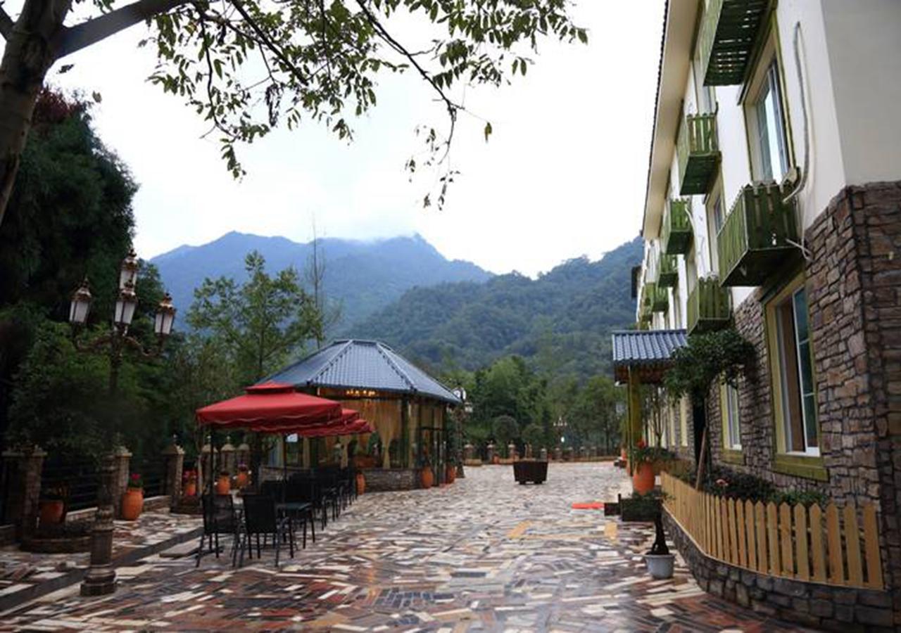 Panshan Tingquan Tuwo Holiday Resort Leshan Eksteriør bilde